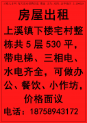 上溪镇下楼宅村整栋共5层530平，带电梯、三相电、水电齐全</strong>