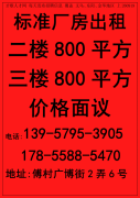 金华傅村标准厂房出租 二楼800平方 三楼800平方 价格面议